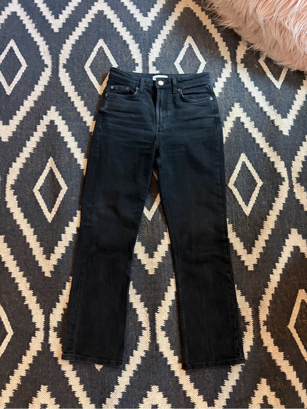 Zara Black Straight Leg Women's Jeans
